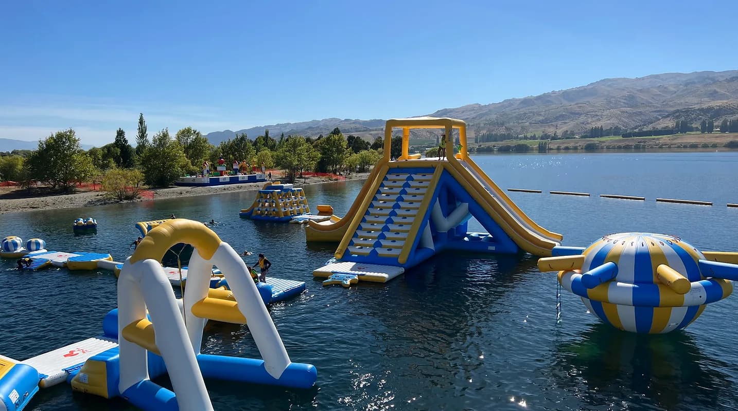 Kiwi Water Park: How Emily Rutherford Built NZ’s Biggest Inflatable Water Park in Cromwell